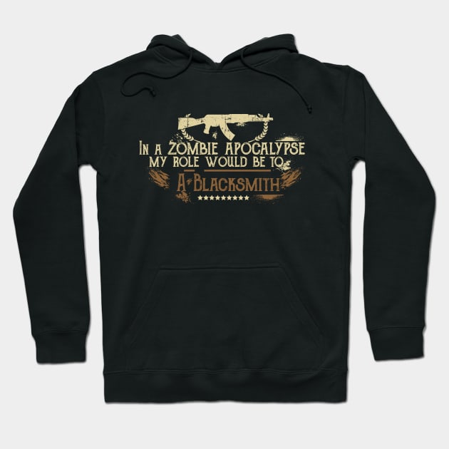 Blacksmith Apocalypse Hoodie by CTShirts